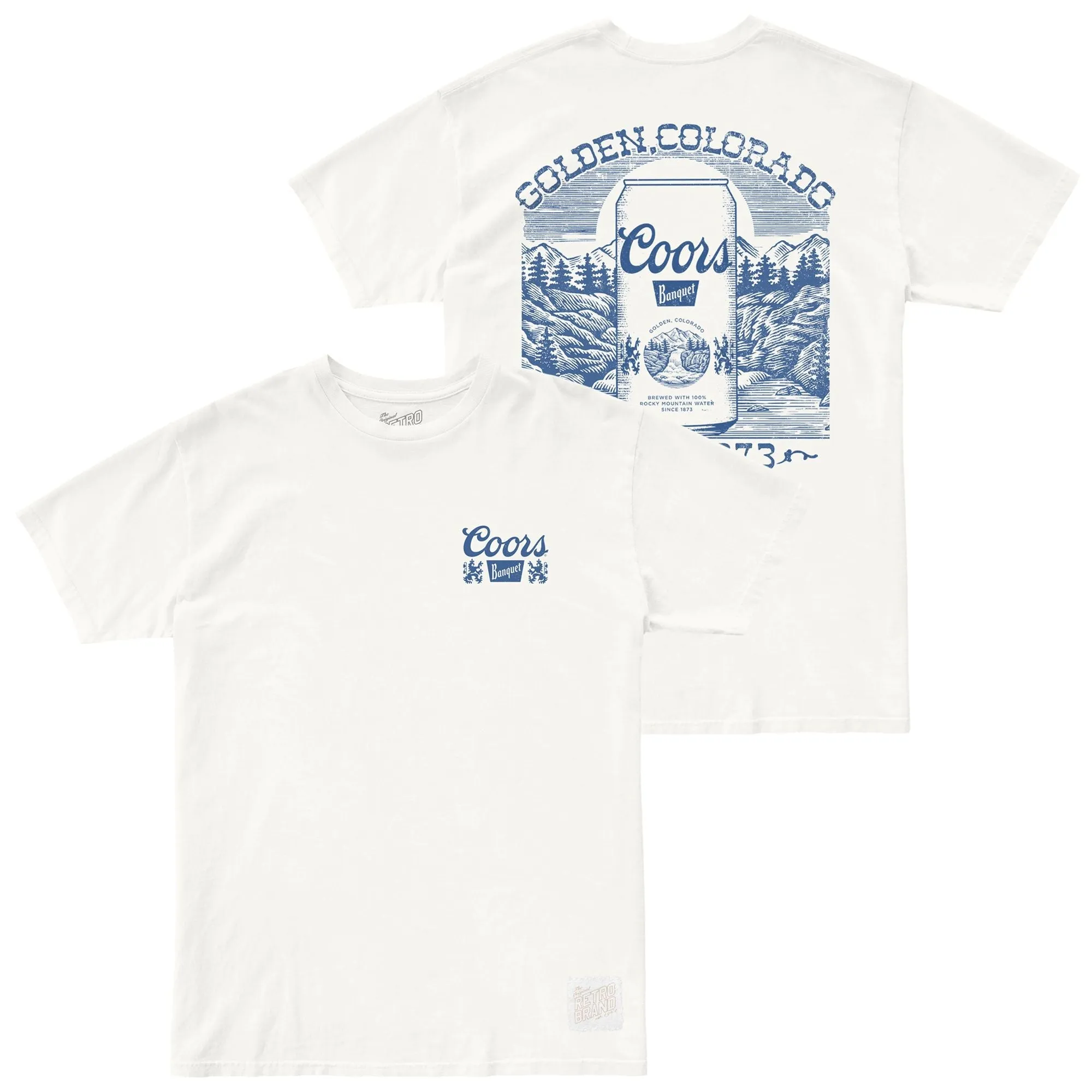 Retro Brand Coors Golden White