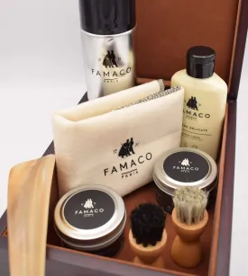 Rose Wood Luxury Shoe Care Box