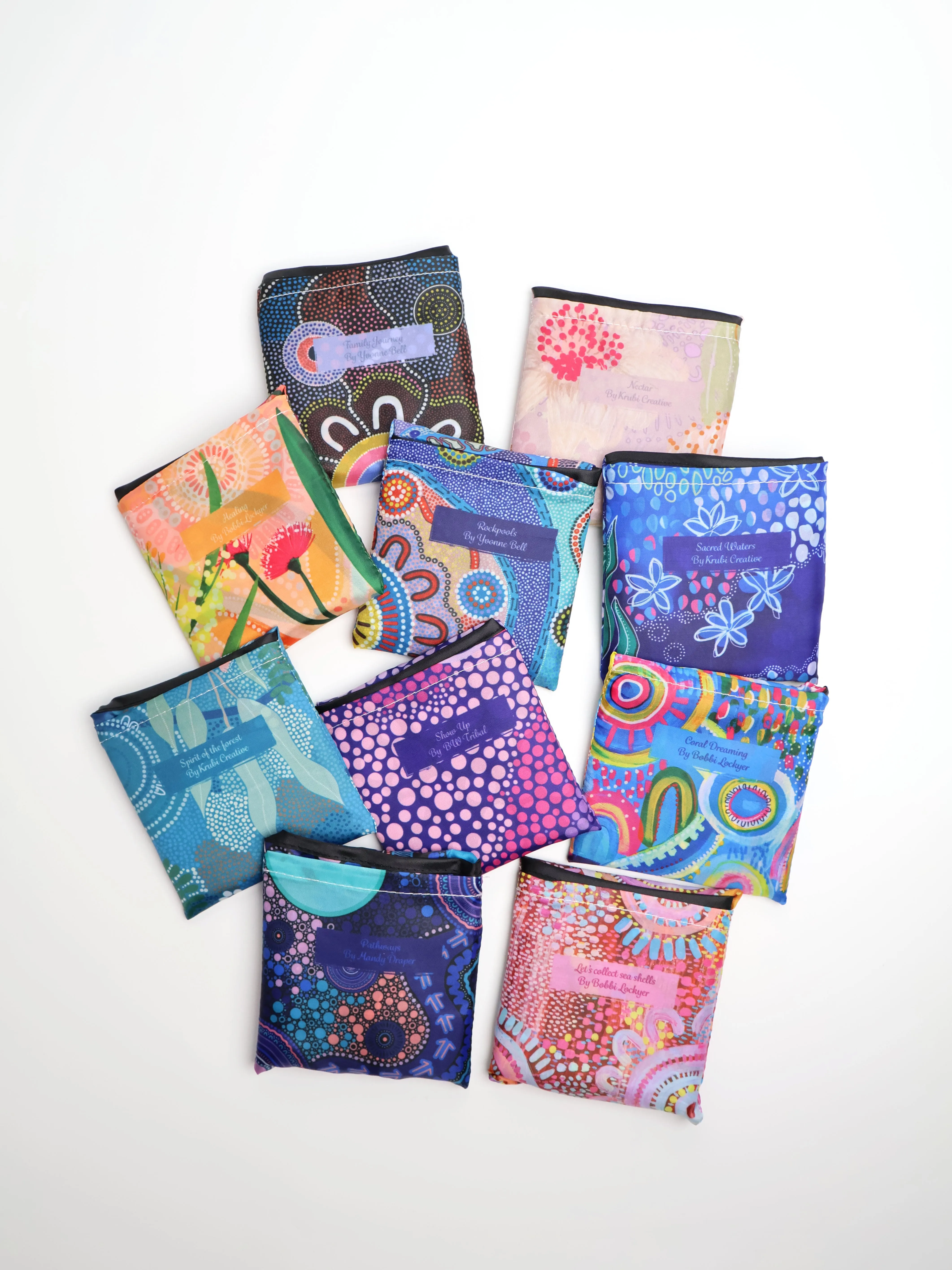 Show Up-Truth Telling - Reusable Folding Shopping Bag