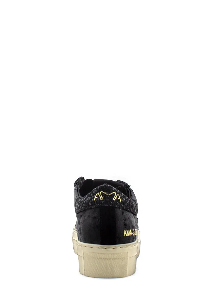 Sneaker High nera Ama Brand