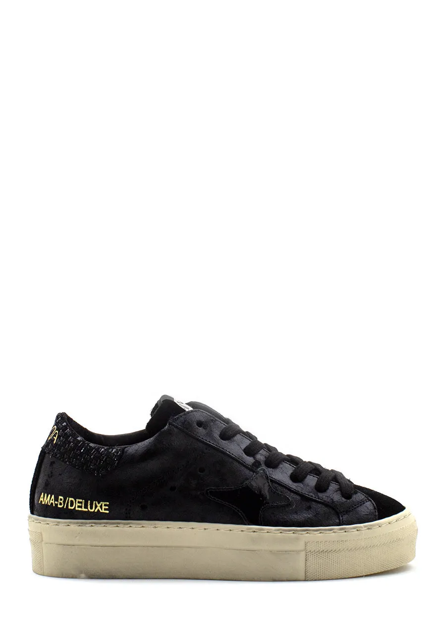 Sneaker High nera Ama Brand