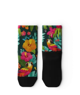 Squawk Quarter Socks