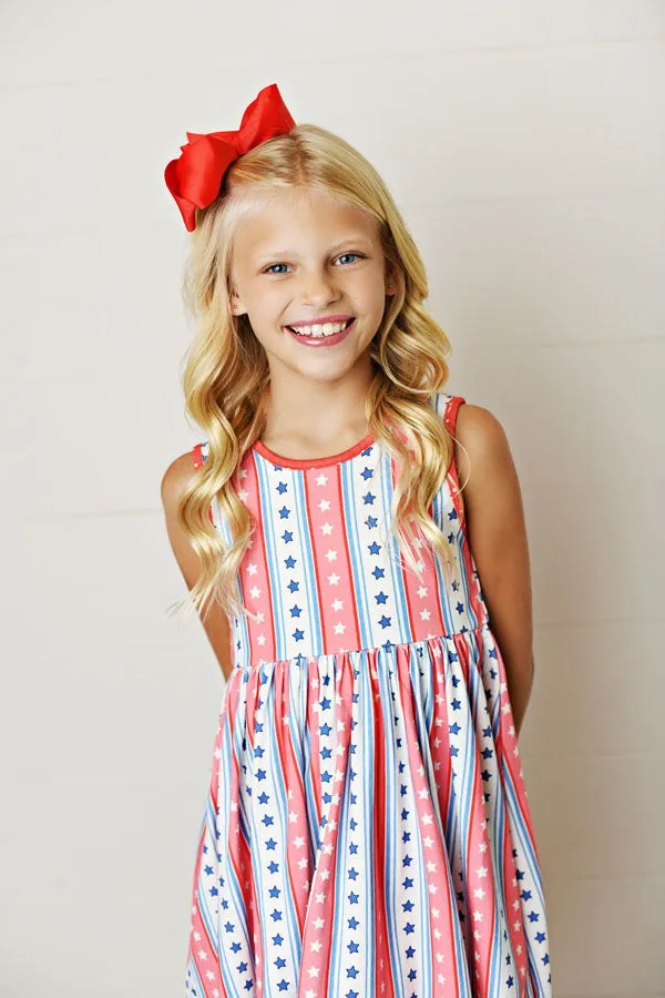 Swoon Baby Clothing Americana Collection Flair Dress