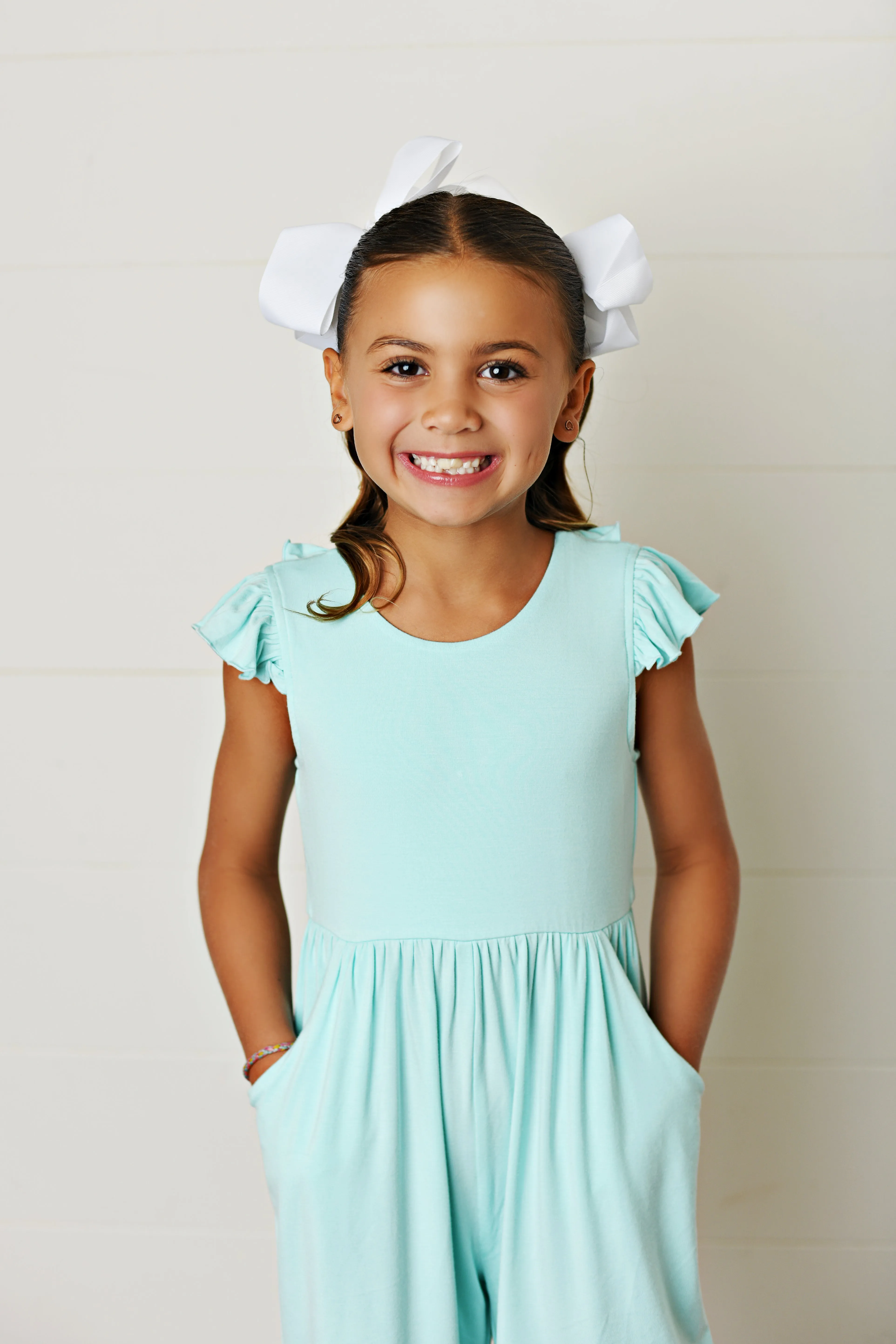 Swoon Baby Clothing Aqua Bamboo Pocket Jumper