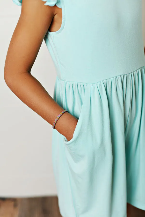 Swoon Baby Clothing Aqua Bamboo Pocket Jumper