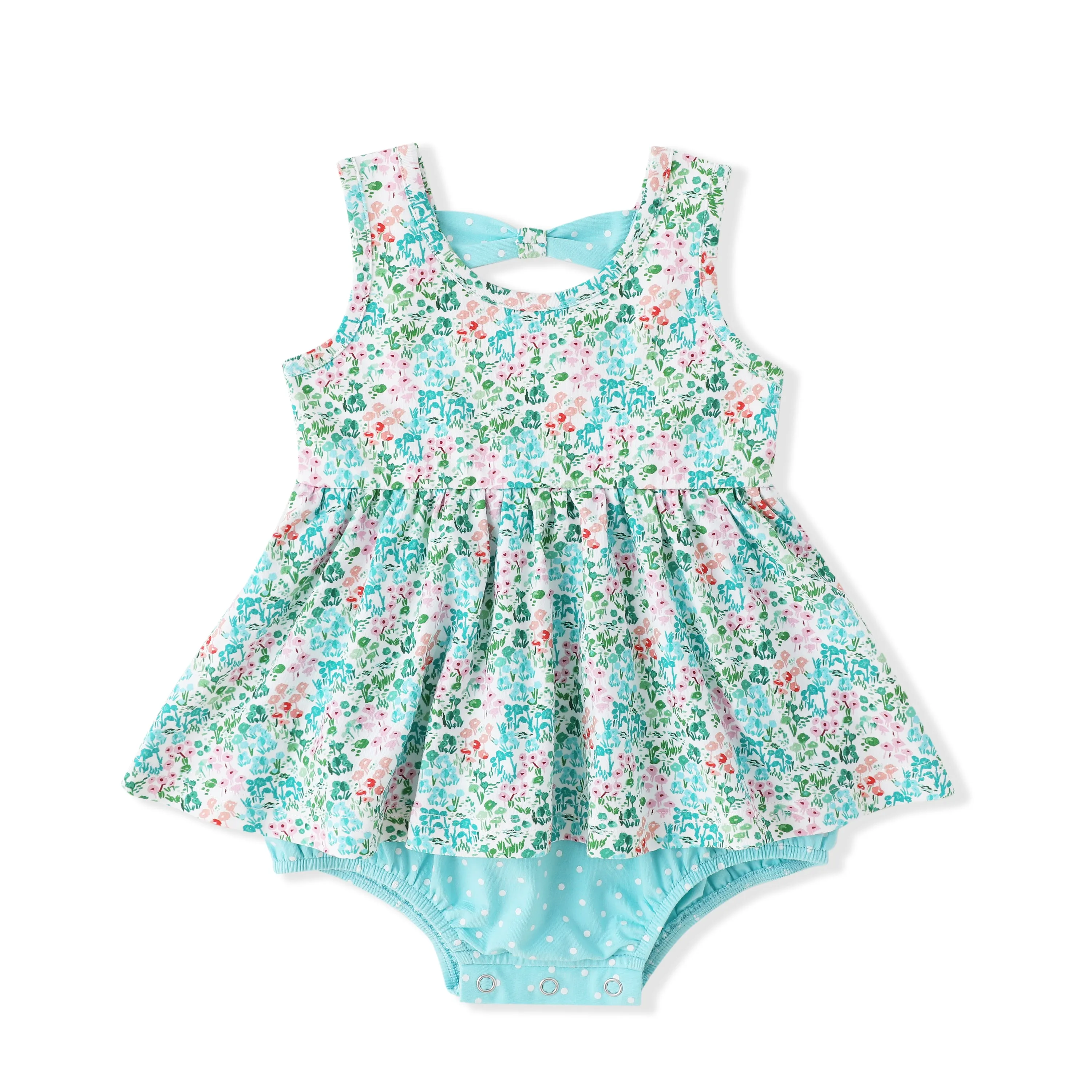 Swoon Baby Clothing Sea Breeze Bloom Bubble Dress