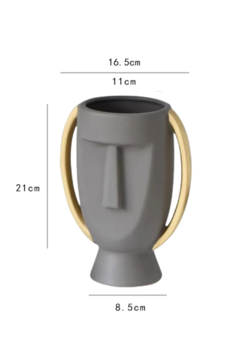 'Tova' Nordic Face Vase Home Decor (2 styles)