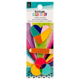Vicki Boutin Color Study Enamel Stickers 3 Pack*