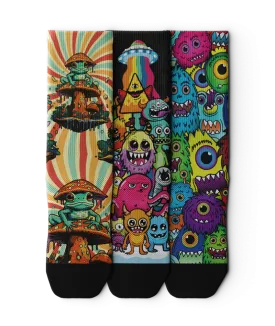 Weirdos Crew Socks 3-Pack