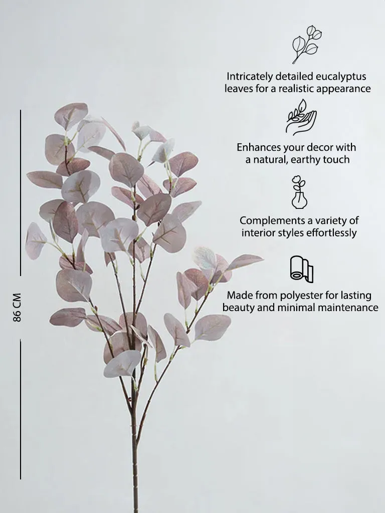 Westside Home Rust Eucalyptus Artificial Plant