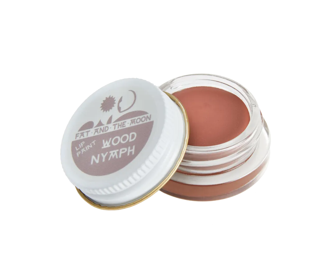 Wood Nymph lip paint by Fat and the Moon