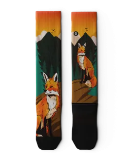 Zero Fox Knee High Compression Socks